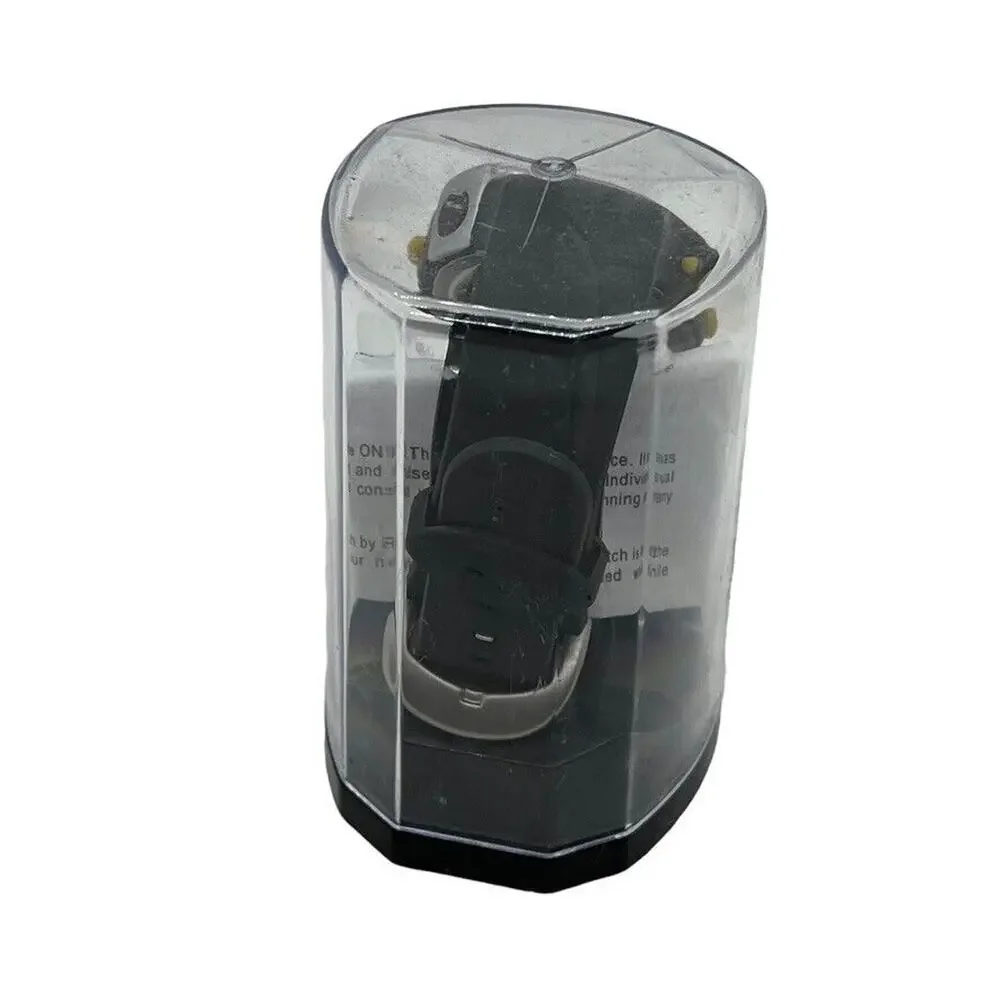 Calorie Watch By Fitness Wizard Digital Pulse Unisex Black Band Men Women